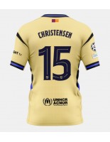 Barcelona Andreas Christensen #15 Bortedrakt 2025-26 Korte ermer